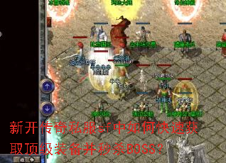 �¿�����˽��sf����ο��ٻ�ȡ����װ������ɱBOSS��