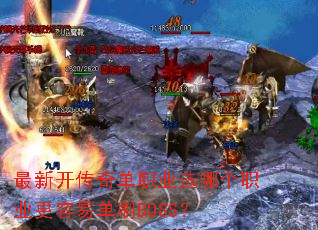 ���¿����浥ְҵѡ�ĸ�ְҵ�����׵�ˢBOSS��