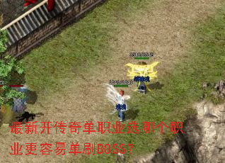���¿����浥ְҵѡ�ĸ�ְҵ�����׵�ˢBOSS��