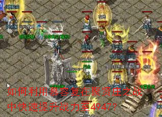 �������Ľ�ݸ��ھ���ׯ֮ս�п�������ս����4947��