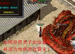 如何获得天子剑铁血d并成为传奇游戏霸主? 如何获得天子剑铁血d并成为传奇游戏霸主?