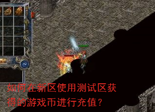 如何在新区使用测试区获得的游戏币进行充值? 如何在新区使用测试区获得的游戏币进行充值?