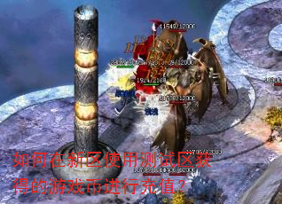 如何在新区使用测试区获得的游戏币进行充值? 如何在新区使用测试区获得的游戏币进行充值?