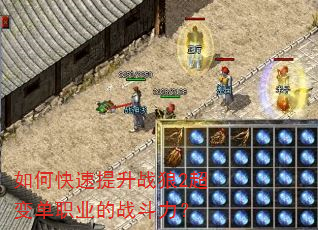 如何快速提升战狼2超变单职业的战斗力? 如何快速提升战狼2超变单职业的战斗力?
