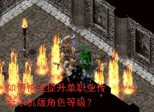 如何快速提升单职业传奇手机版角色等级? 如何快速提升单职业传奇手机版角色等级?