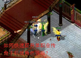 如何快速提升单职业传奇手机版角色等级? 如何快速提升单职业传奇手机版角色等级?