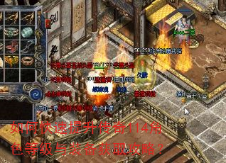 如何快速提升传奇114角色等级与装备获取攻略? 如何快速提升传奇114角色等级与装备获取攻略?